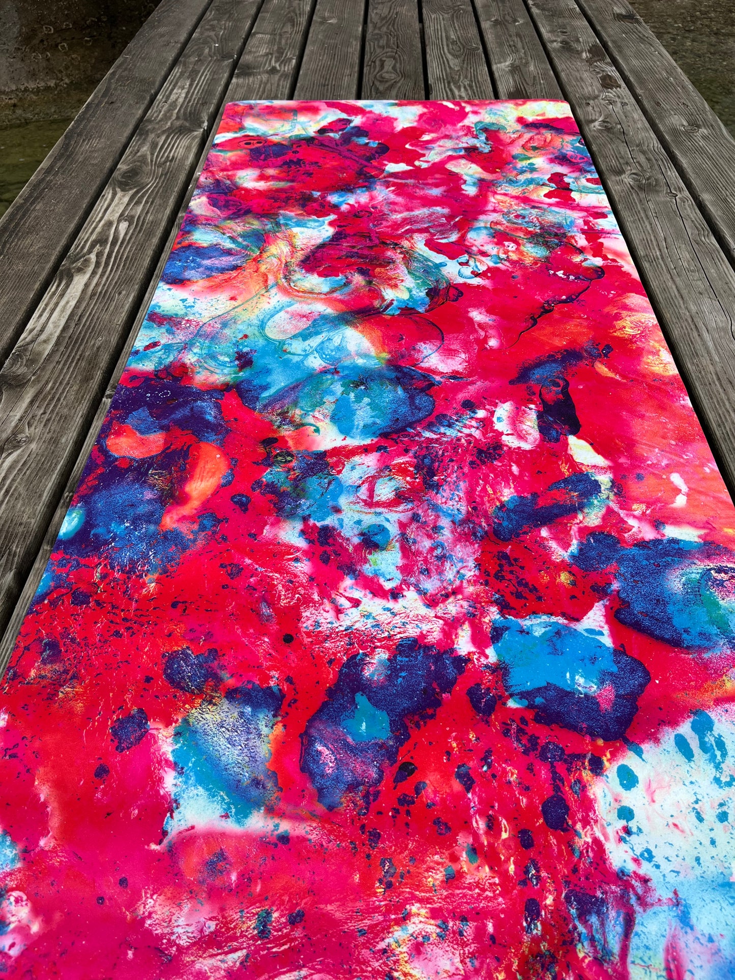 Maya Rochat Yoga Mat - Glactic Evolution