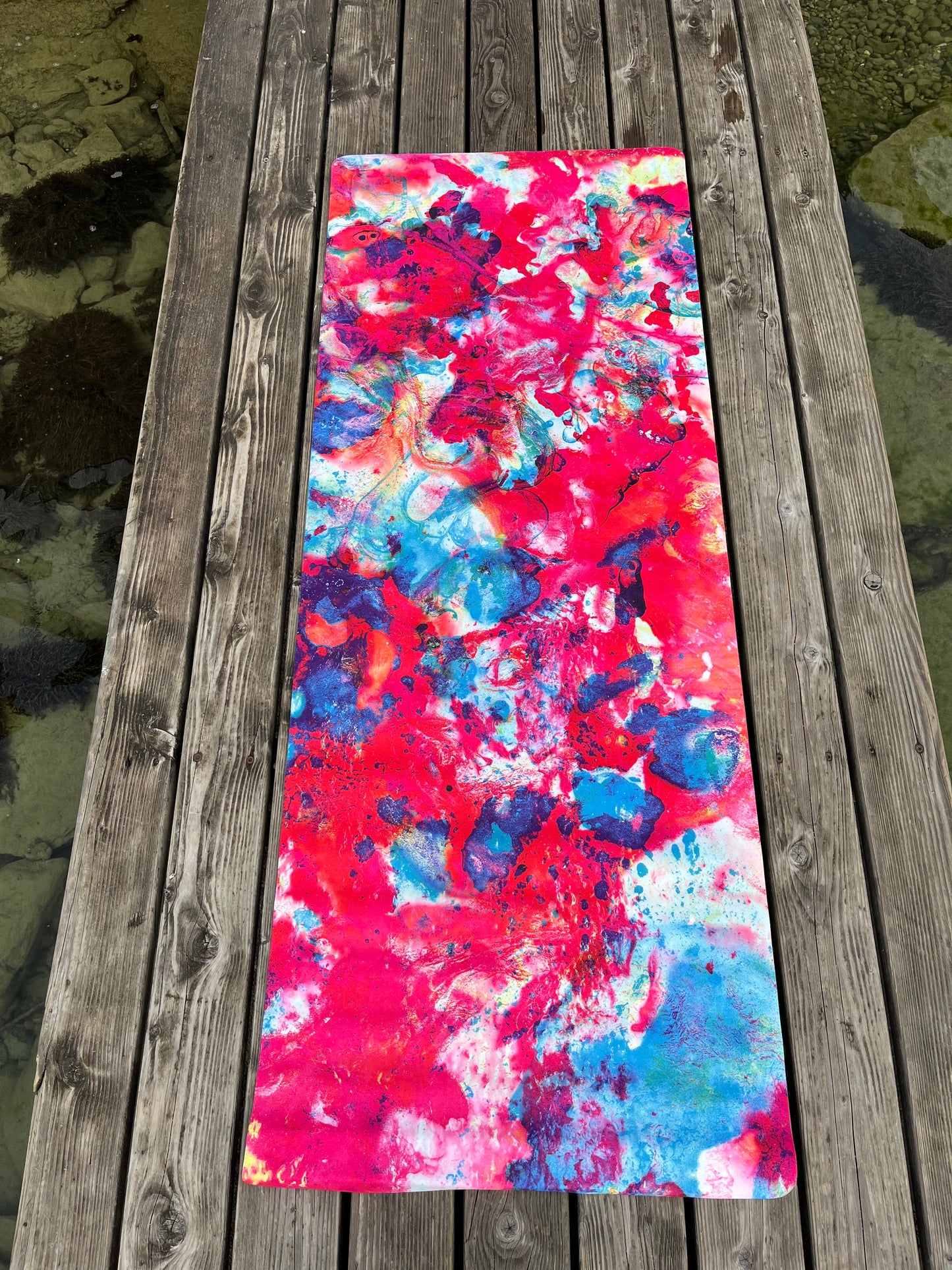 Maya Rochat Yoga Mat - Glactic Evolution