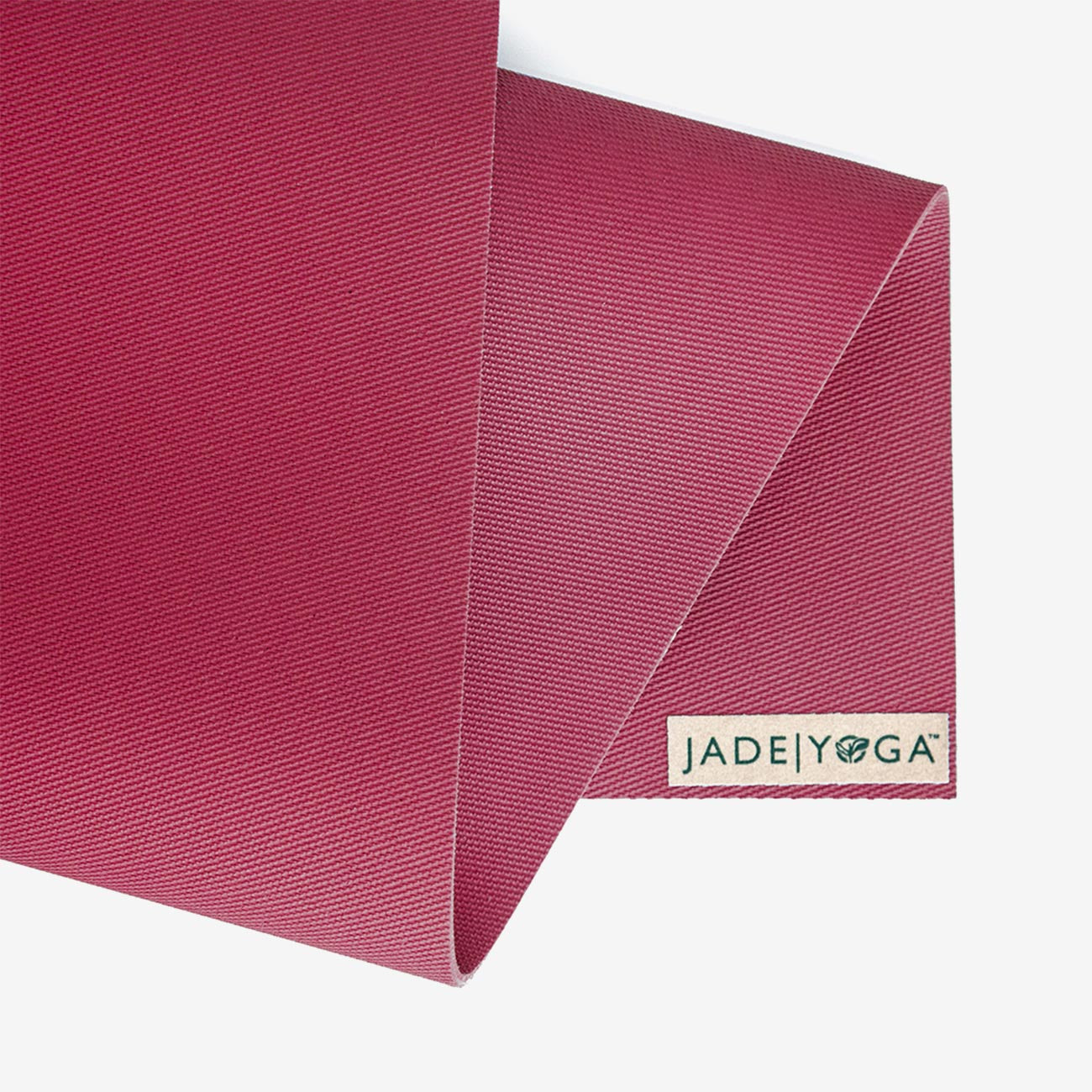 Jade Harmony tapis de yoga raspberry en caoutchouc naturel - 5 mm