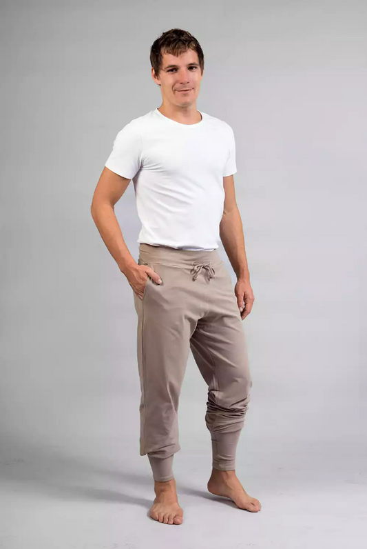 Pantalon Mahan taupe