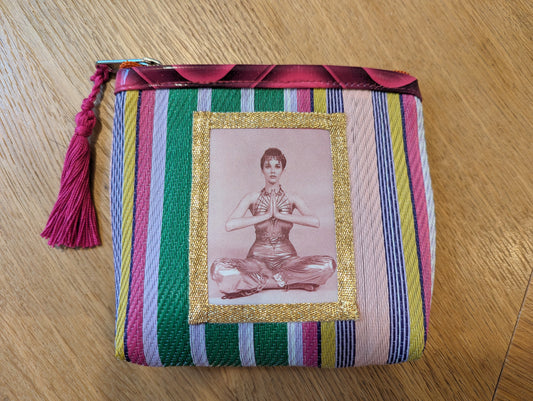 Tasche für Yogamatte handmade in Germany - senfgelb