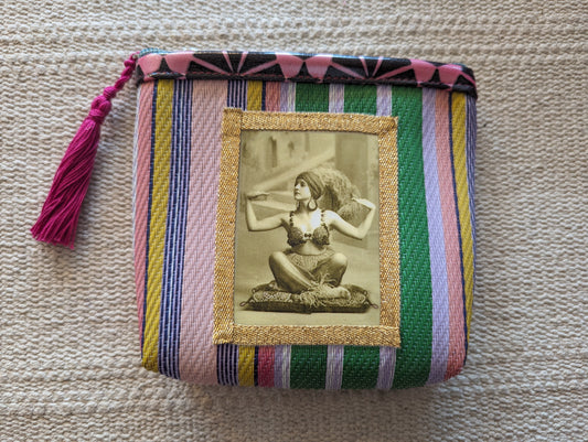 Tasche für Yogamatte handmade in Germany - senfgelb