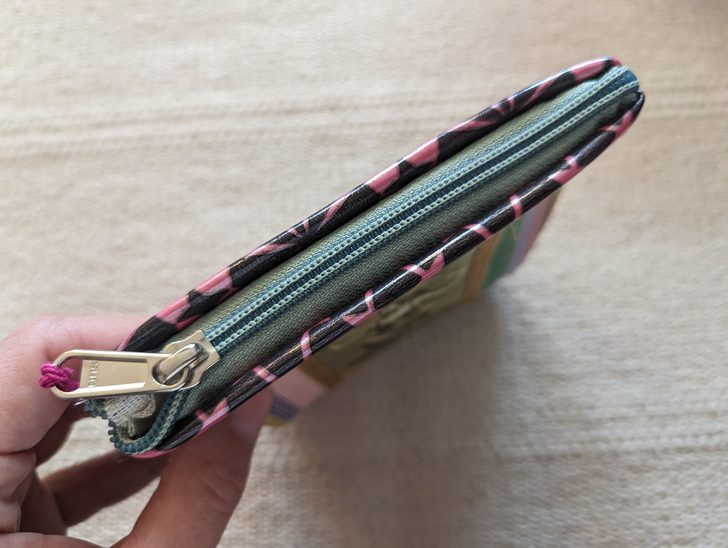 Tasche für Yogamatte handmade in Germany - senfgelb