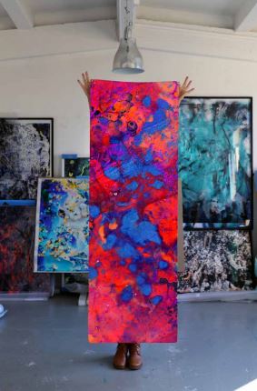 Maya Rochat Yoga Mat - Power of Love
