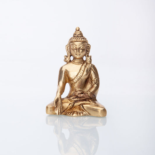 Messing-Buddha-Statuette – 8 cm