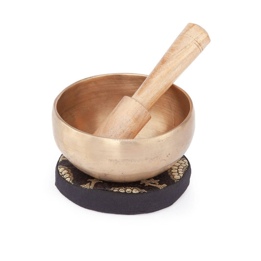 Tibetan singing bowl, diameter approximately 13 cm