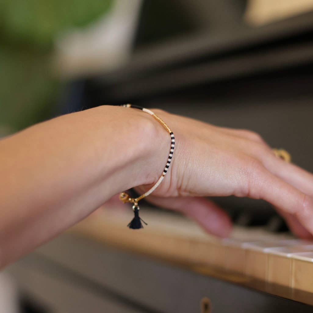 Bracelets en perles japonaises Miyuki: Chocolat