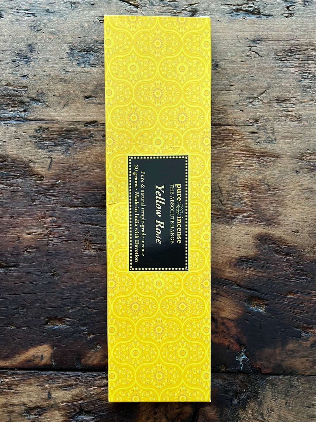 Absolute encens Rose jaune 20g