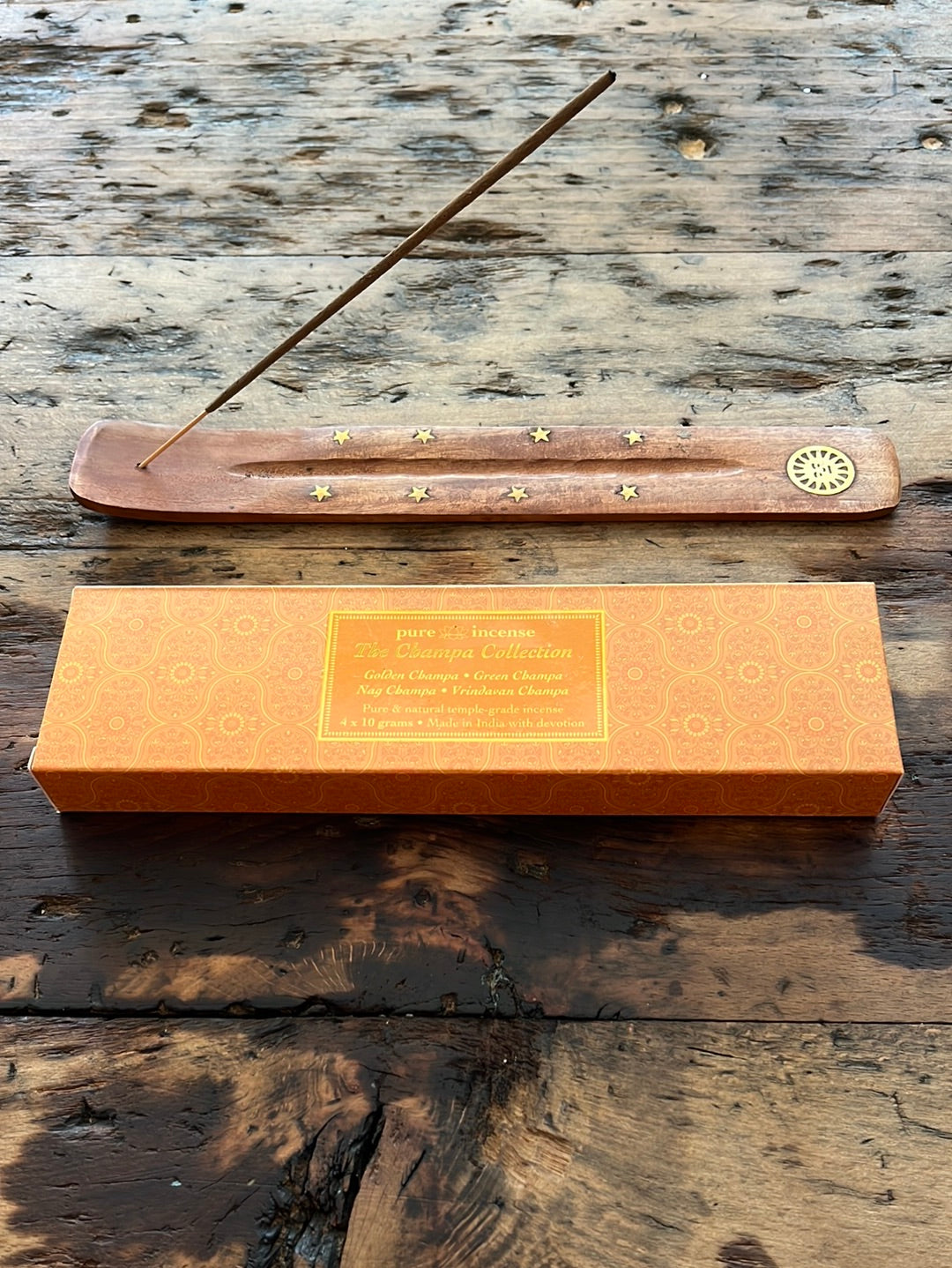 The Champa Collection 4 Encens rare en 1 - 40 gr