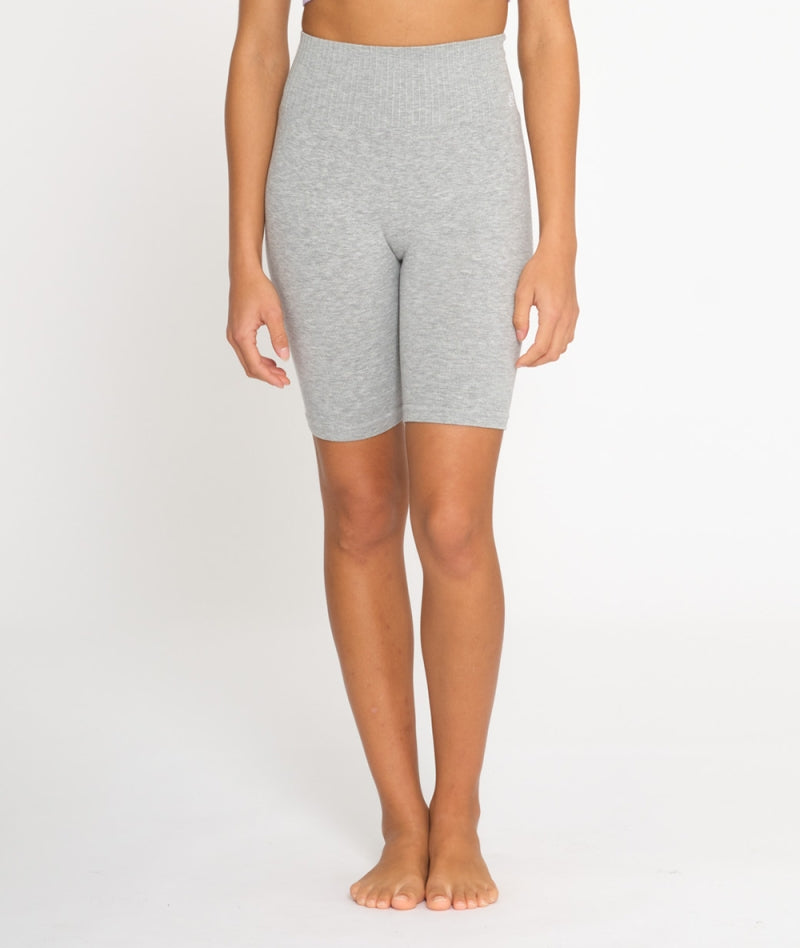 Short RAMA en bambou gris chiné