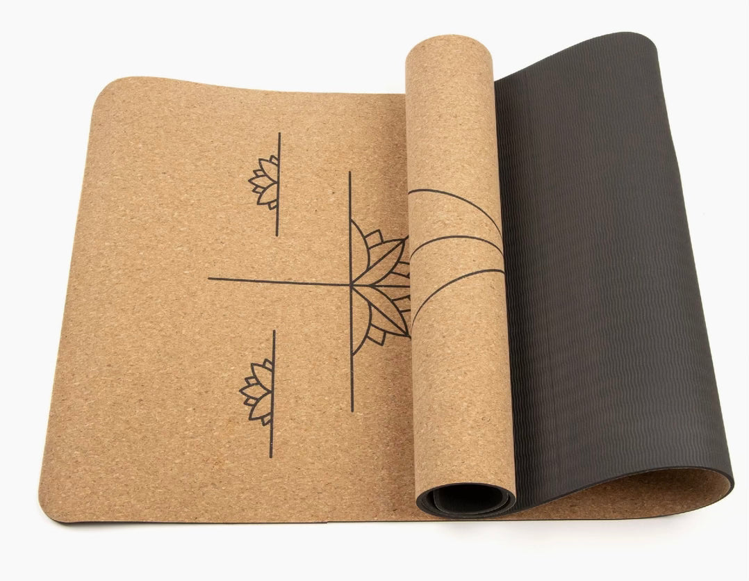 Tapis de Yoga en liège XL "Attrape-rêves"