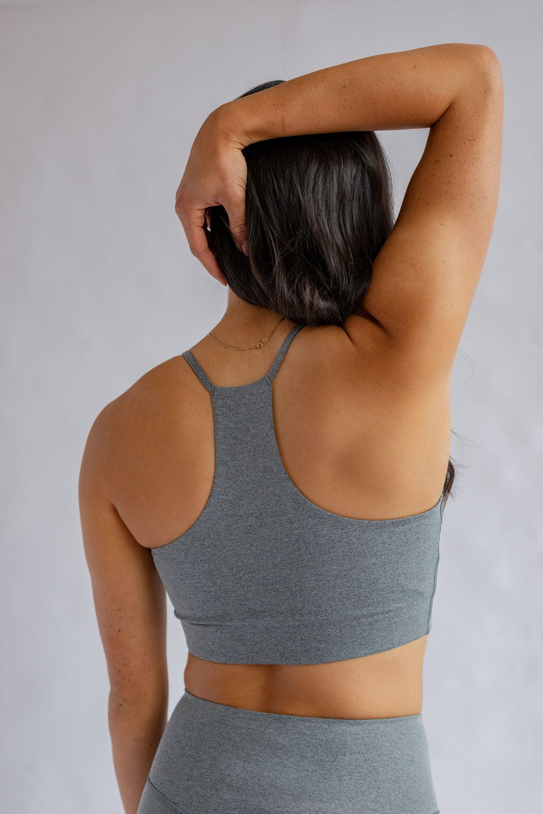 Cleo FLOAT bra - Heather Gravel