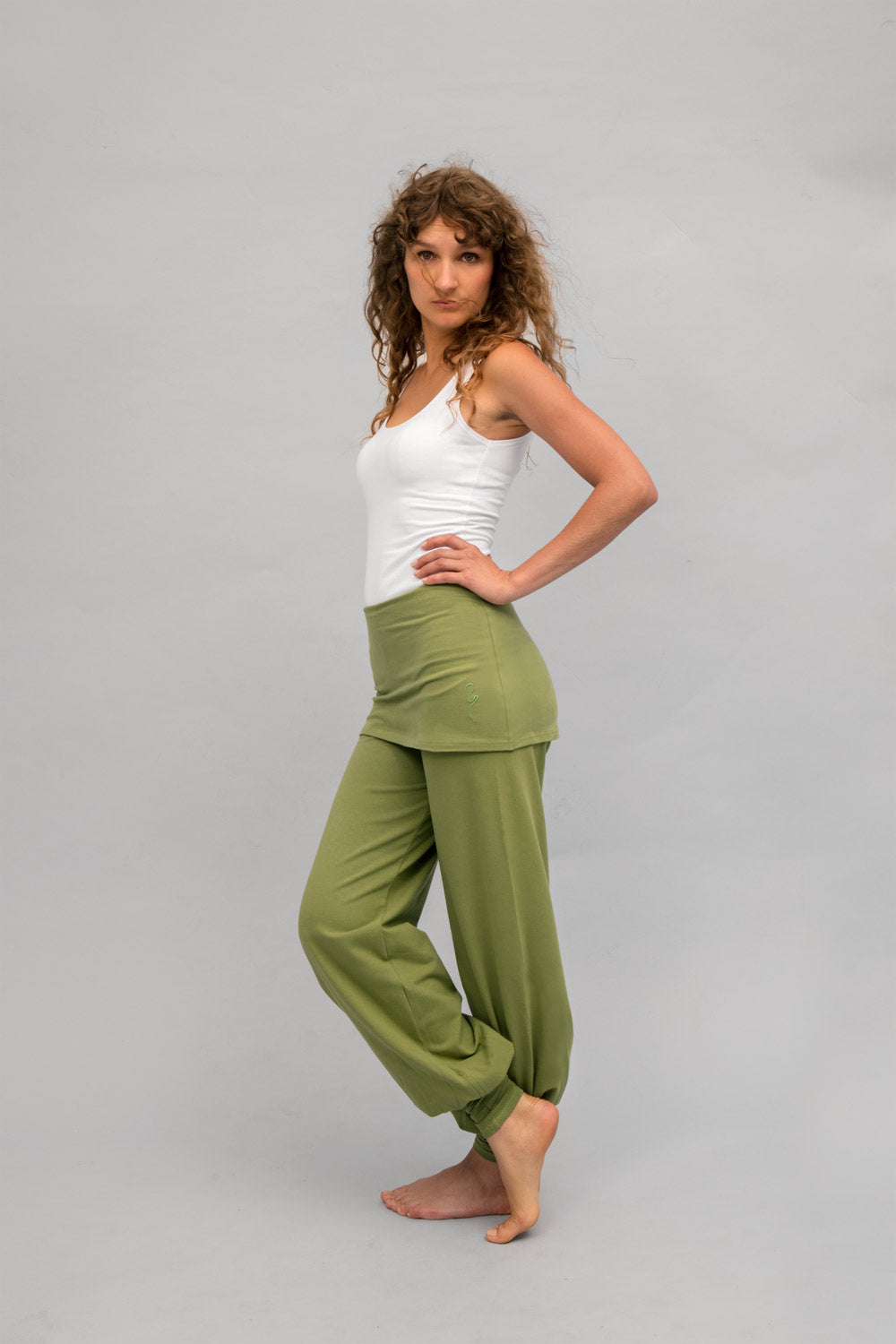 Sohang Pantalon vert mousse
