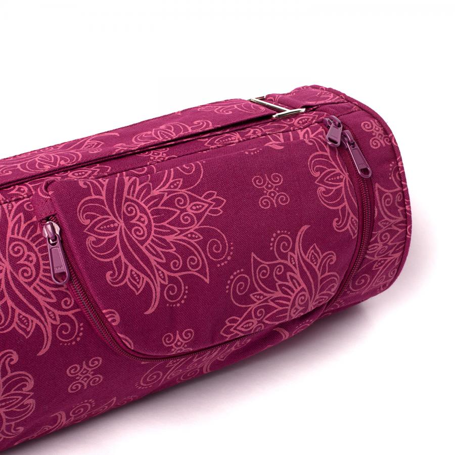 Sac pour tapis de yoga lotus rose Asana70cm