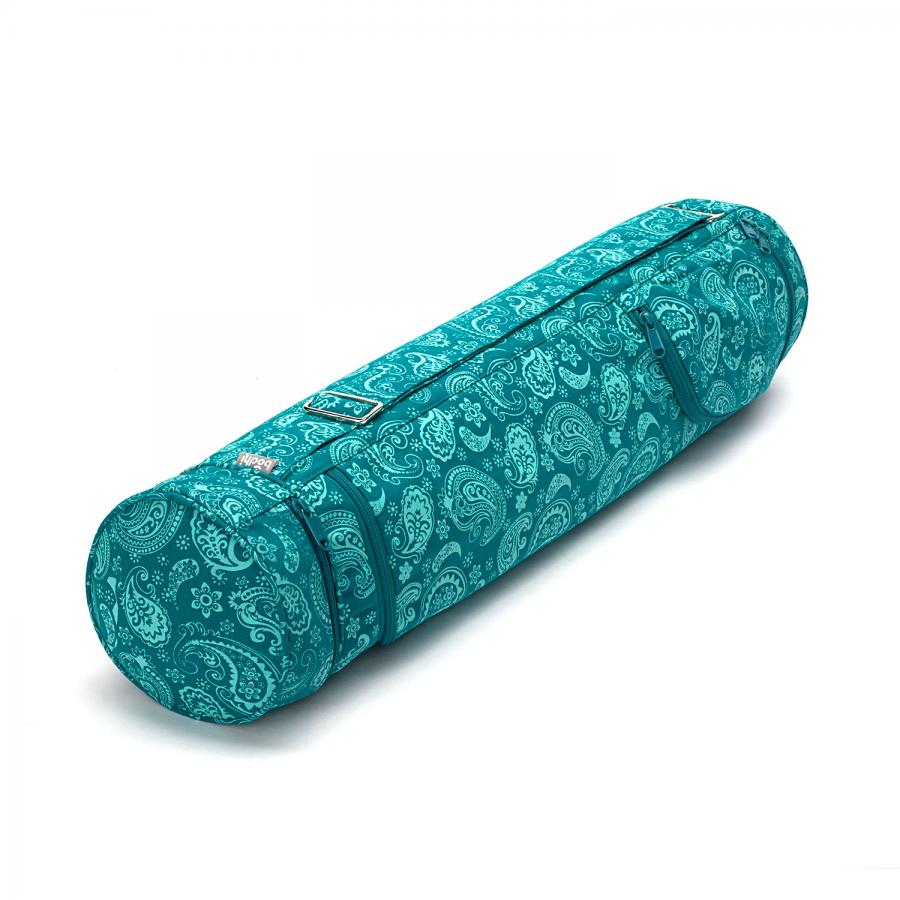Sac pour tapis de yoga Paisley pétrole Asana 70cm