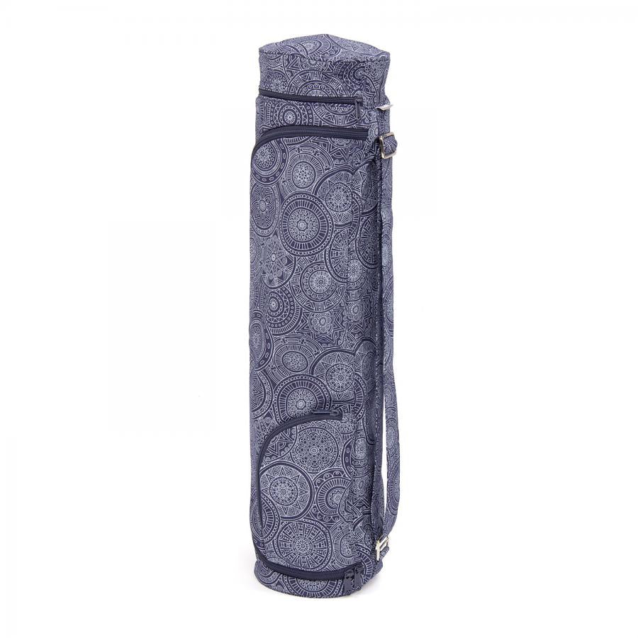 Sac pour tapis de yoga mandala bleu Asana 70cm