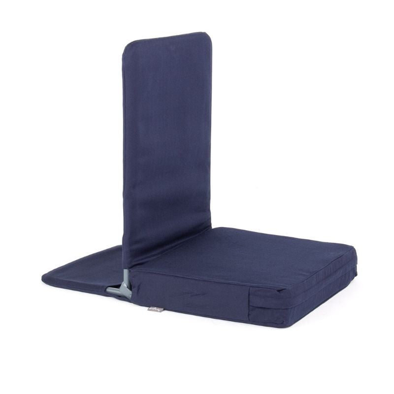 Siège de méditation pliable MANDIR - bleu nuit