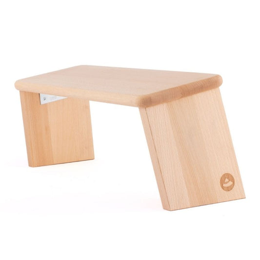 TIBET foldable meditation bench in oiled beech