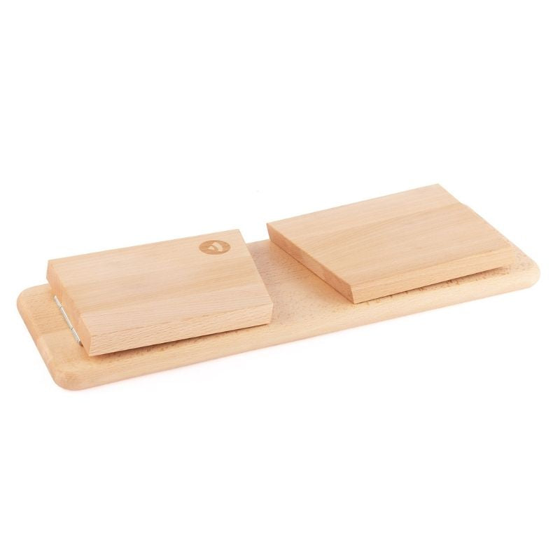 TIBET foldable meditation bench in oiled beech