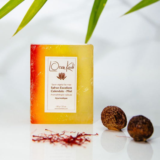 Ayurvedic soap Saffron Excellent, 100 gr