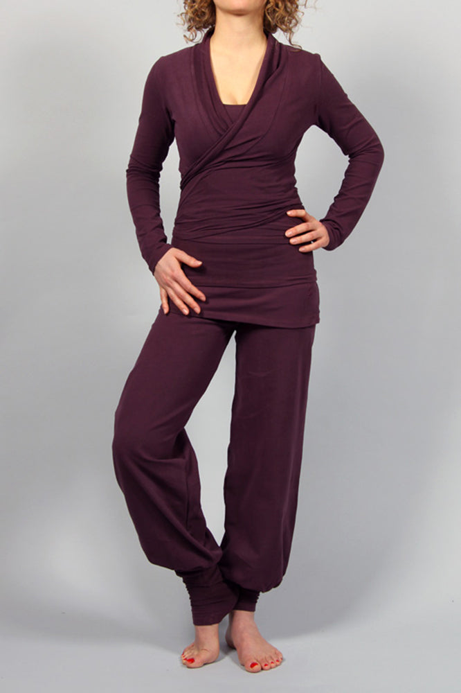 Sohang plum pants