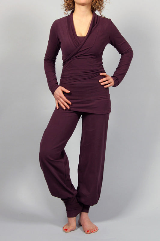 Sohang plum pants