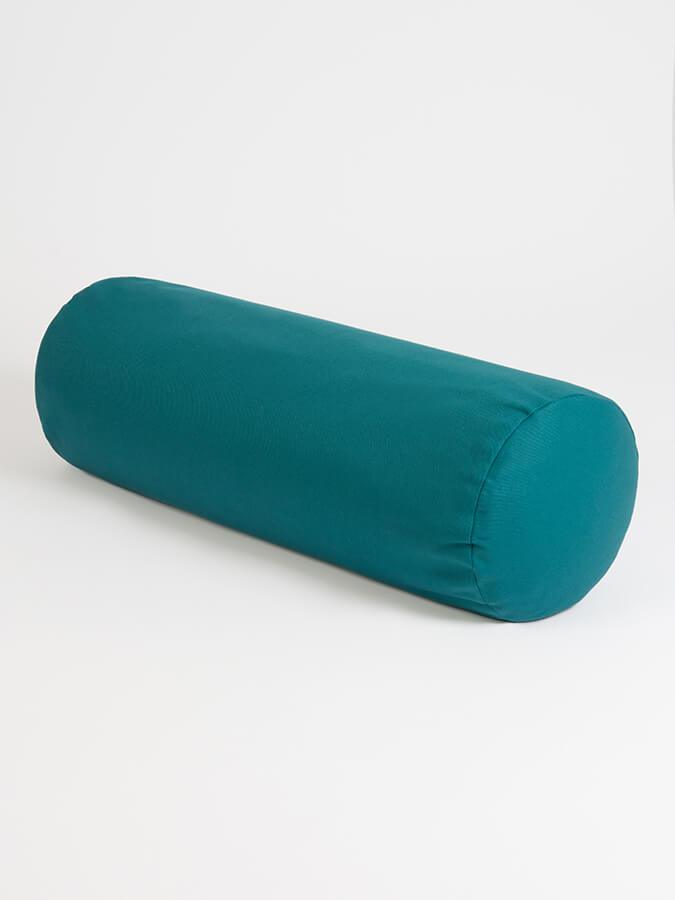 Bolster Traversin Cosse de sarrasin bio - Turquoise