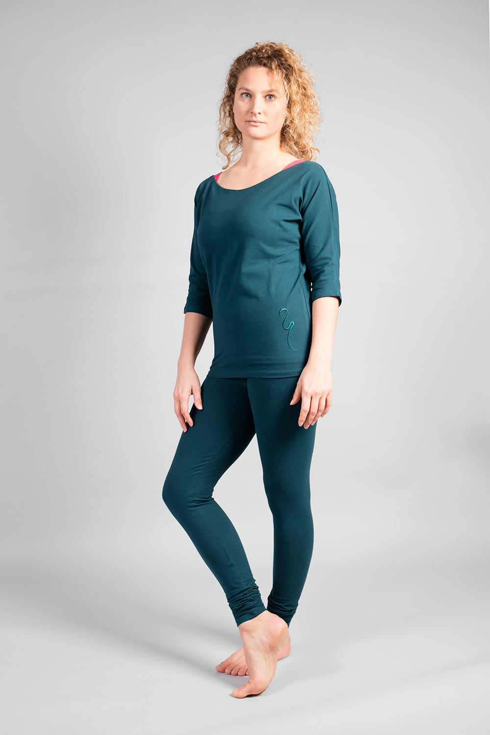 Deep Green Amrit Leggings