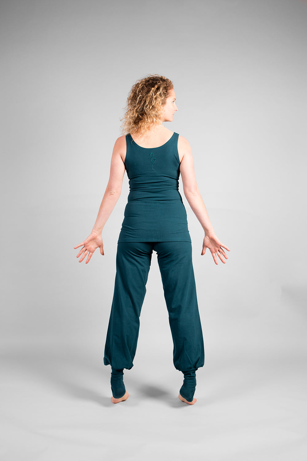 Pantalon Sohang vert profond