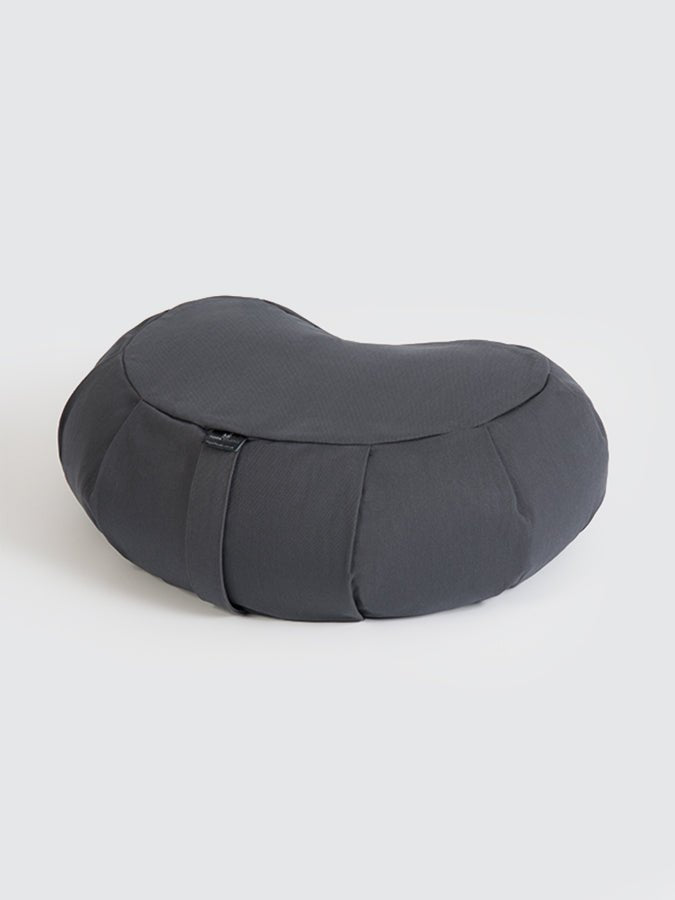 Zafu demi lune gris Yoga Studio