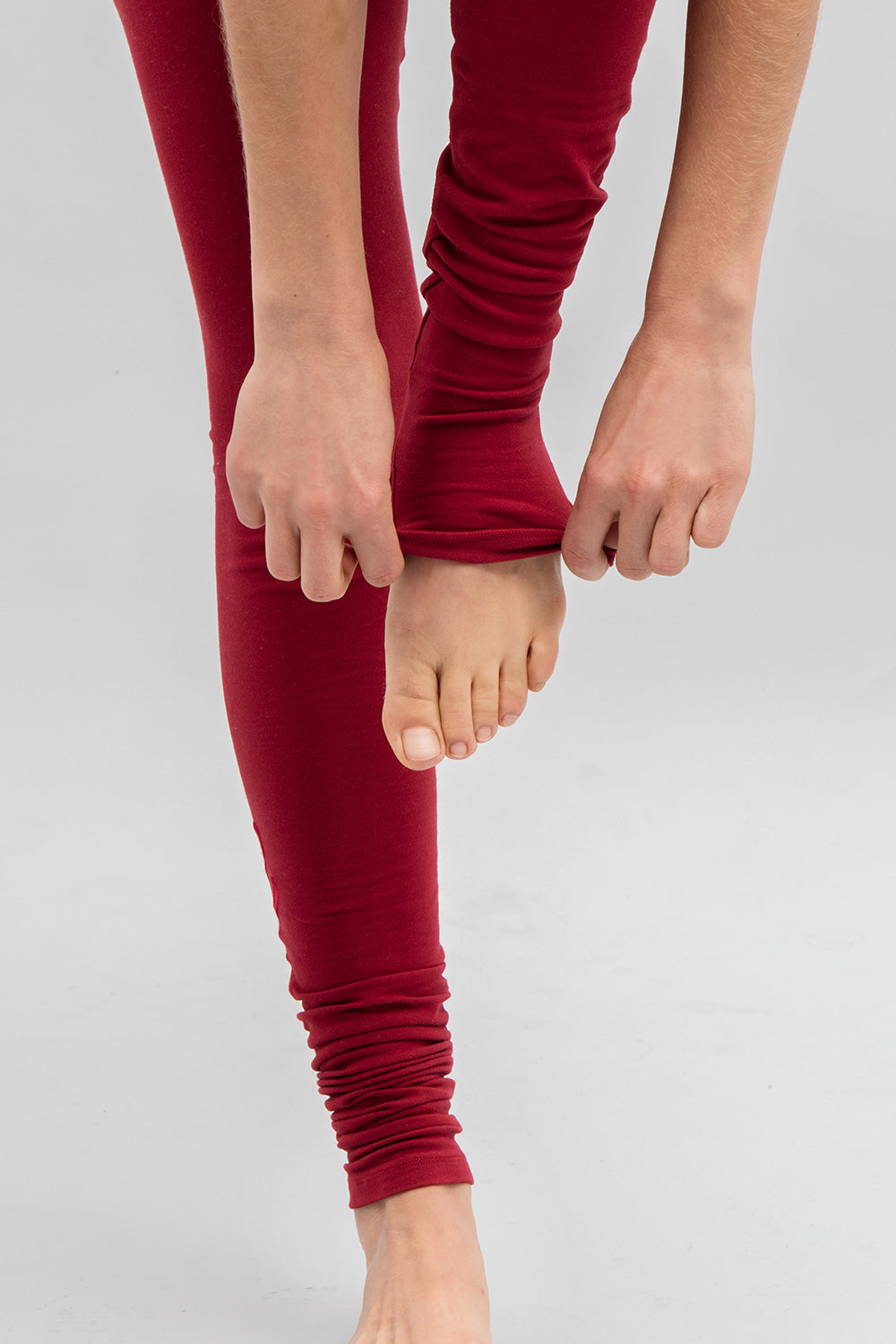 Burgundy Amrit Leggings