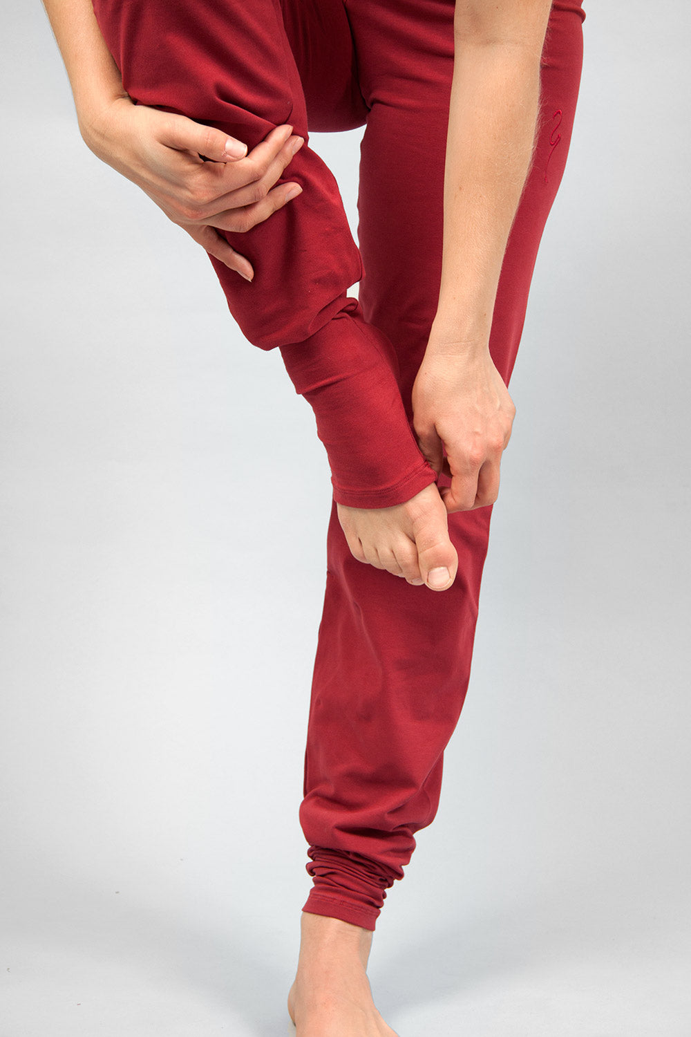 Burgundy Sohang leggings