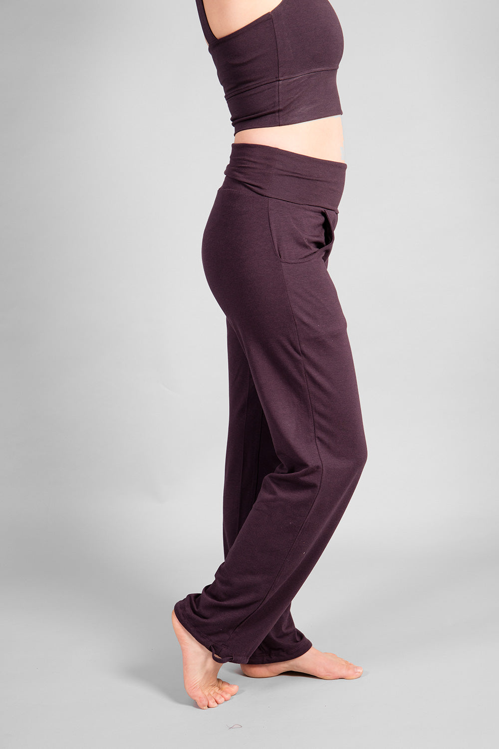 Pantalon Lilii Violet foncé