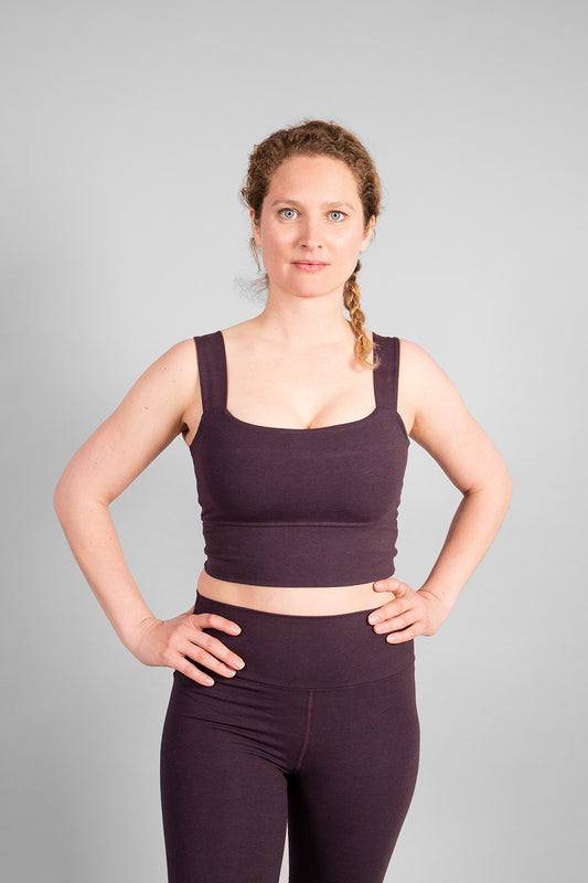 Aurora Sports Bra Dark Purple