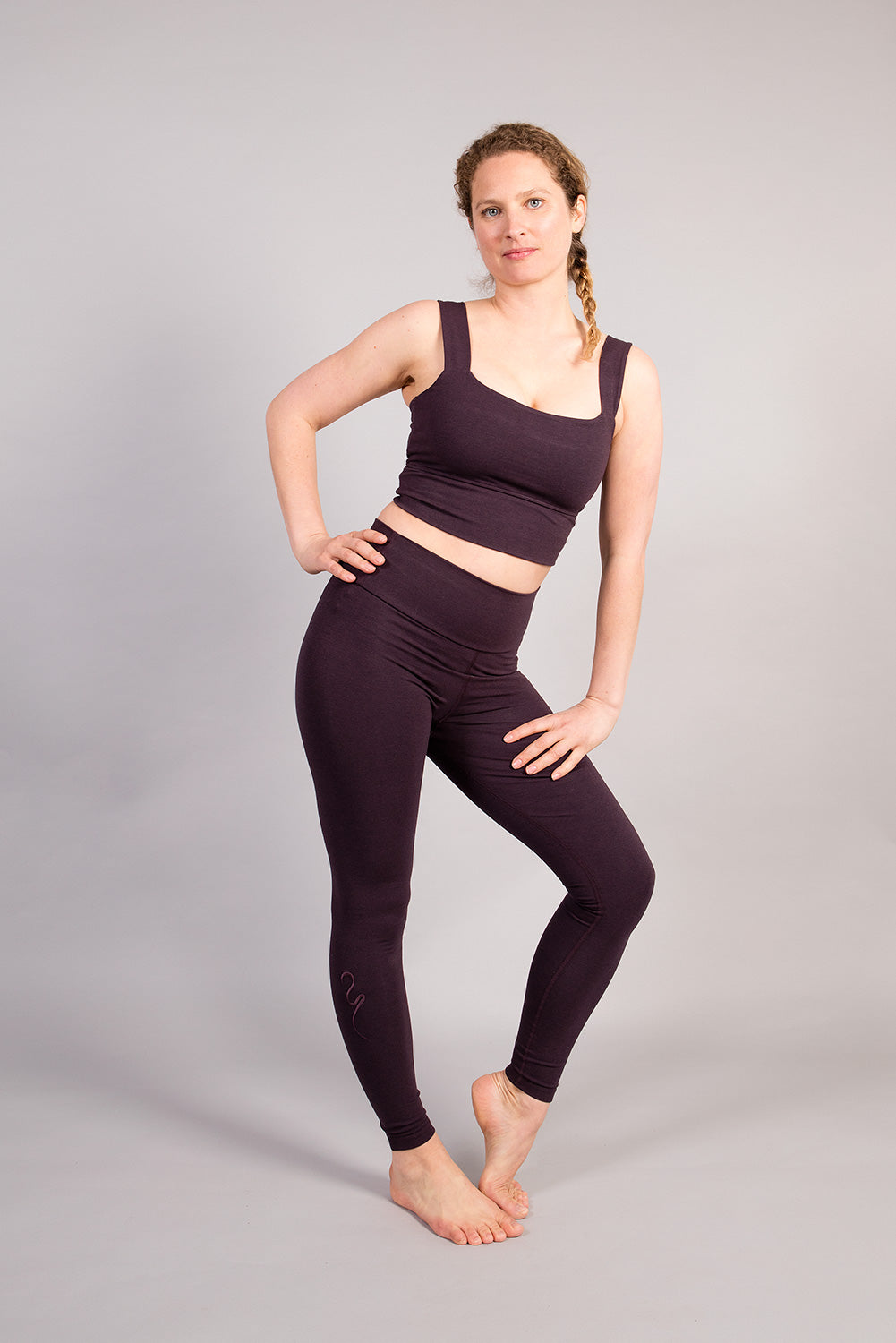 Aurora Sports Bra Dark Purple