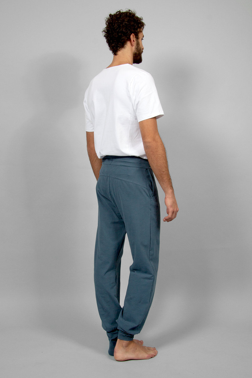 Mahan indigo trousers