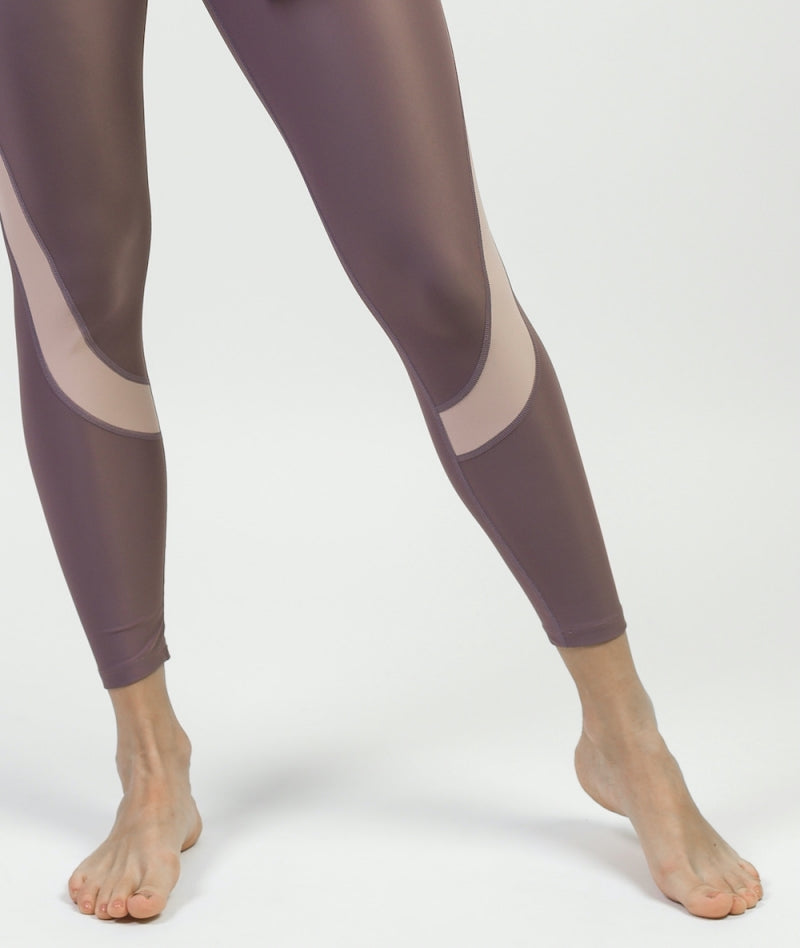 CHATURANGA leggings purple Yogasearcher