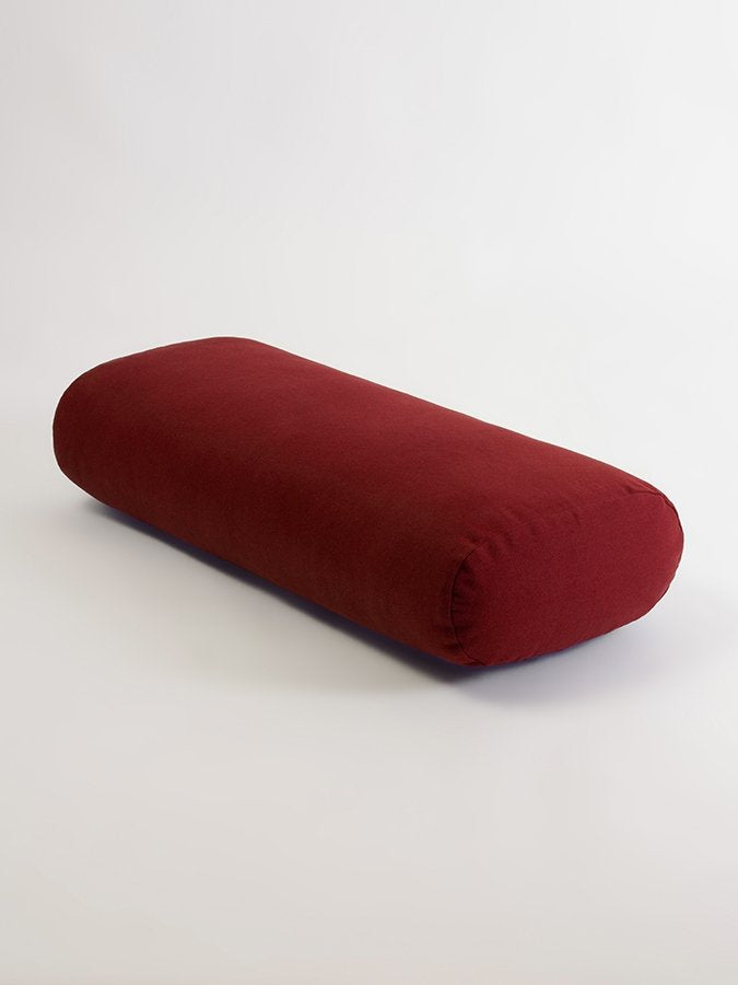 Bolster - Traversin rectangulaire léger bordeaux