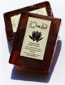 Savon ayurvédique "Irréprochable Santal Turmeric"