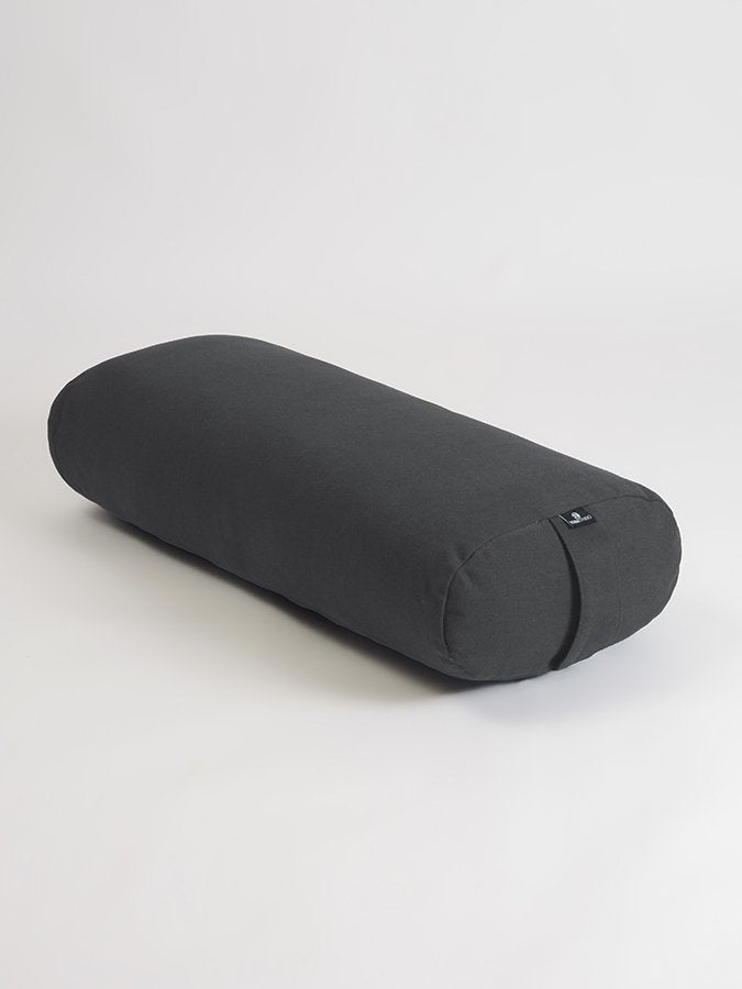 Bolster traversin rectangulaire léger antracite
