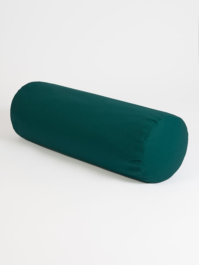 Bolster traversin rond léger Turquois