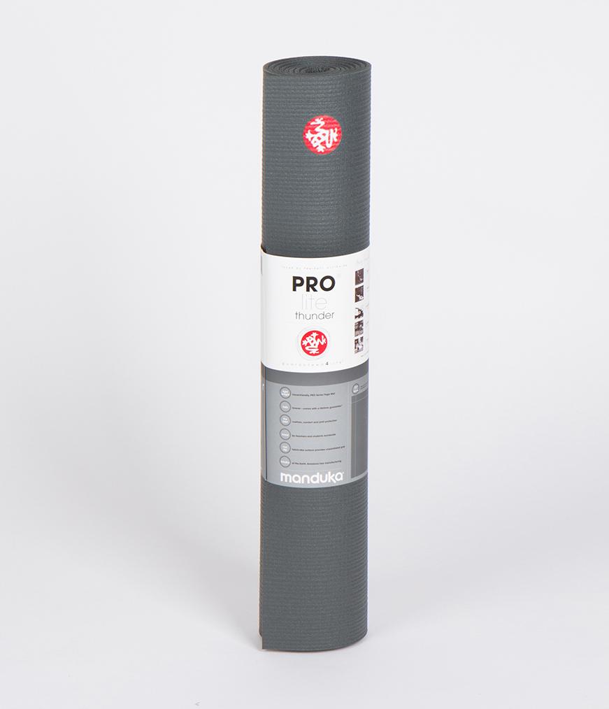 Manduka Pro lite Antracite - Thunder 4.7mm