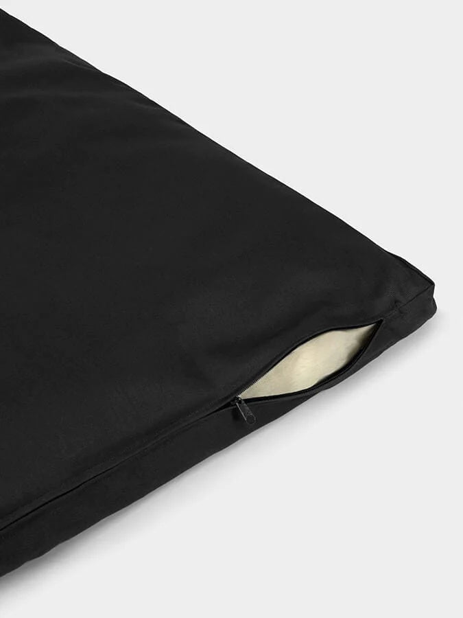 Zabuton tapis de méditation coton bio noir