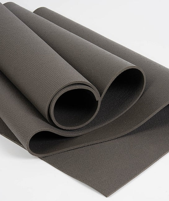 Tapis de yoga de 2 mètres gris-taupe - 4.5 mm