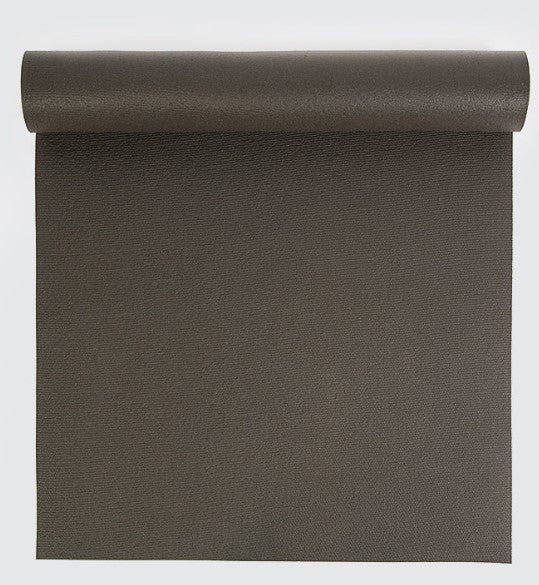 Tapis de yoga de 2 mètres gris-taupe - 4.5 mm
