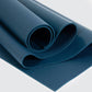 Tapis de yoga Oeko-Tex long 2m et large 80cm et 4,5 mm Bleu