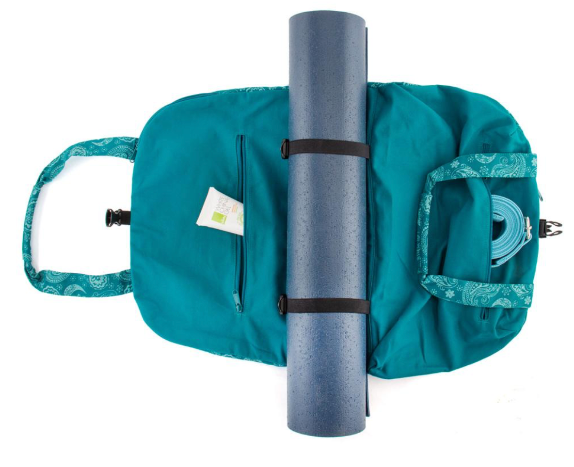 Asana blue-grey yoga mat bag 70 cm