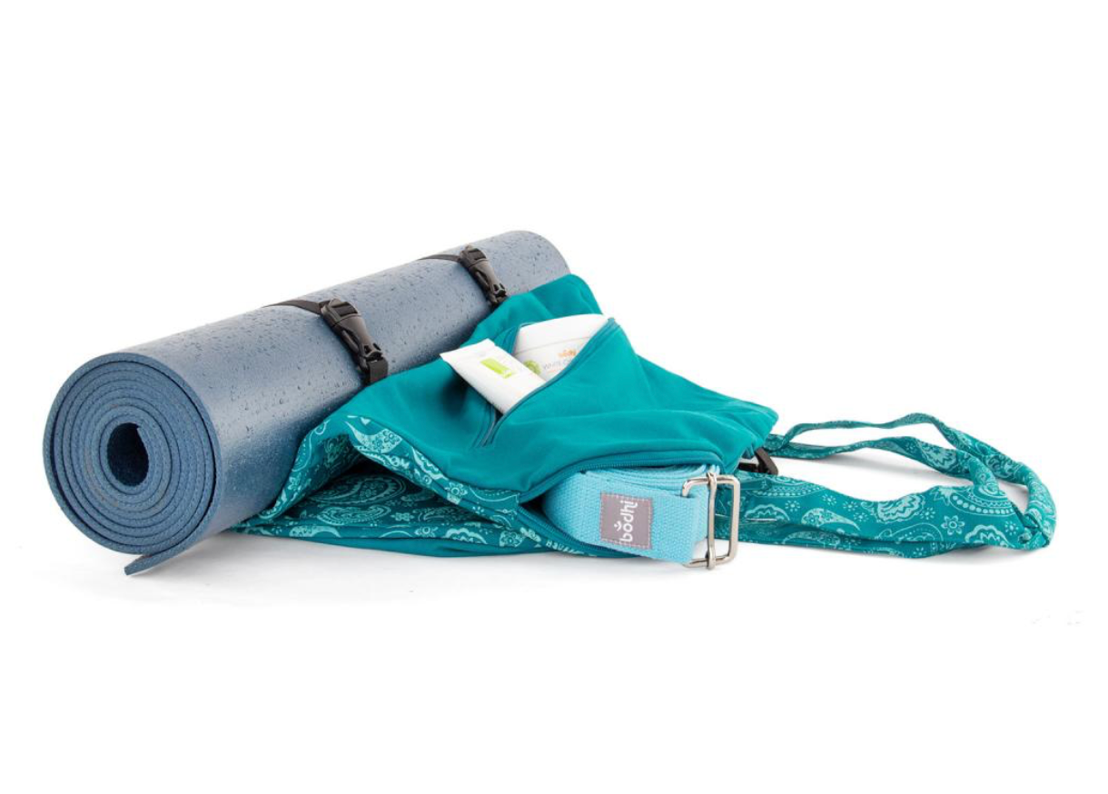 Asana blue-grey yoga mat bag 70 cm