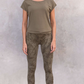 Leggings Tosca -  taille haute - Olive - Jaya