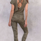 Leggings Tosca -  taille haute - Olive - Jaya